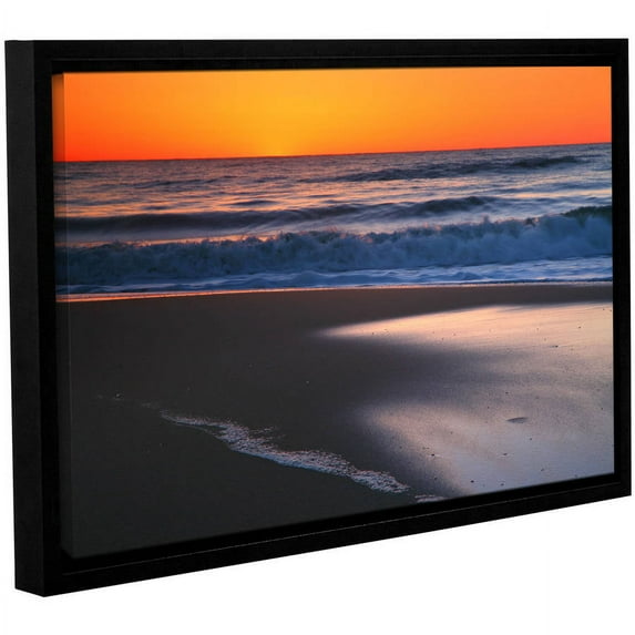 ArtWall Steve Ainsworth "As Dawn Approaches" Gallery-Wrapped Floater-Framed Canvas