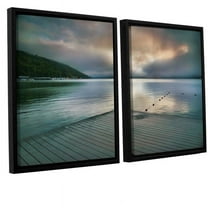 ArtWall Steve Ainsworth "At Ease" 2-Piece Floater Framed Canvas Set
