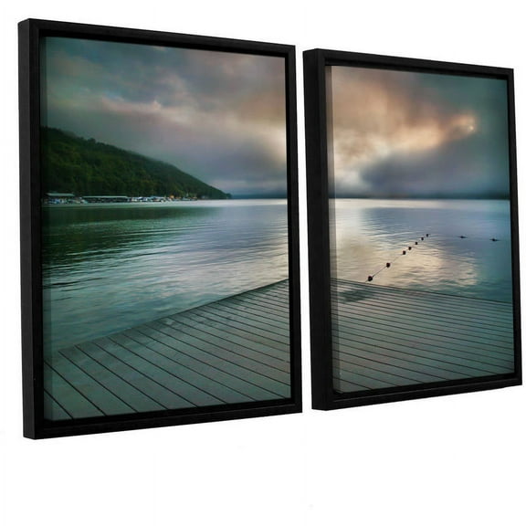 ArtWall Steve Ainsworth "At Ease" 2-Piece Floater Framed Canvas Set
