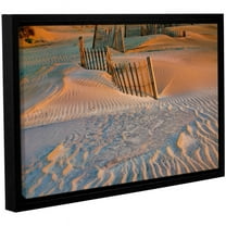 ArtWall Steve Ainsworth "Dune Patterns II" Gallery-Wrapped Floater-Framed Canvas