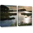 thumbnail image 1 of ArtWall Steve Ainsworth "Early Morning on Beach Drive II" 2-Piece Gallery-Wrapped Canvas Set, 1 of 2