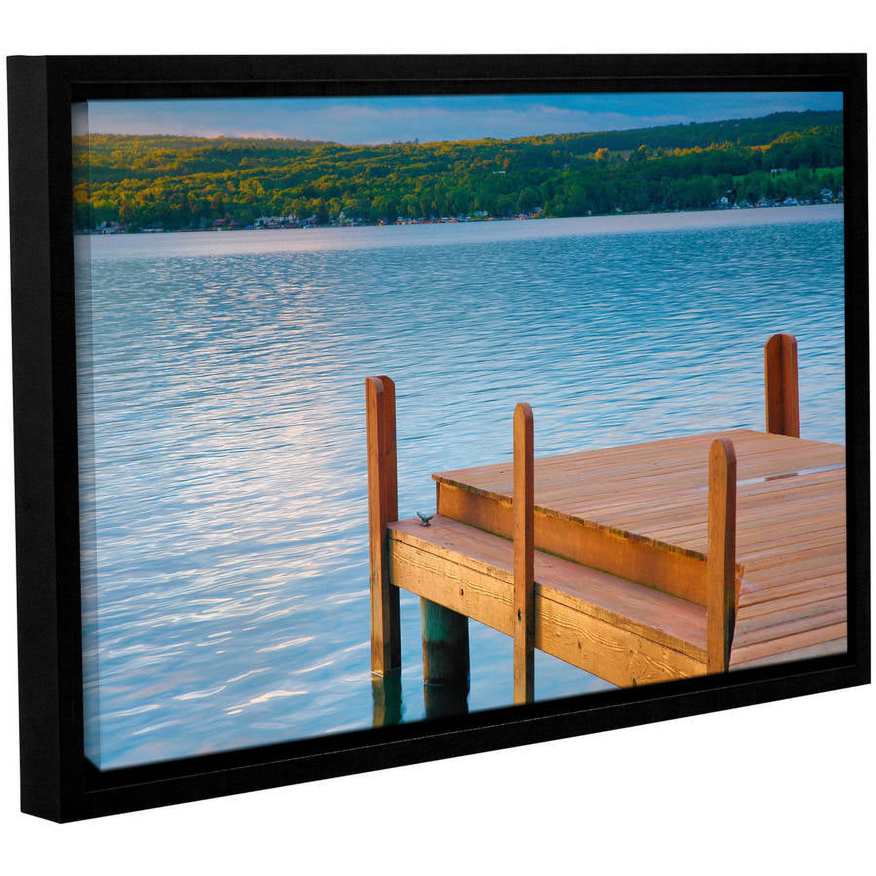 ArtWall Steve Ainsworth "End of Summer II" Gallery-Wrapped Floater-Framed Canvas