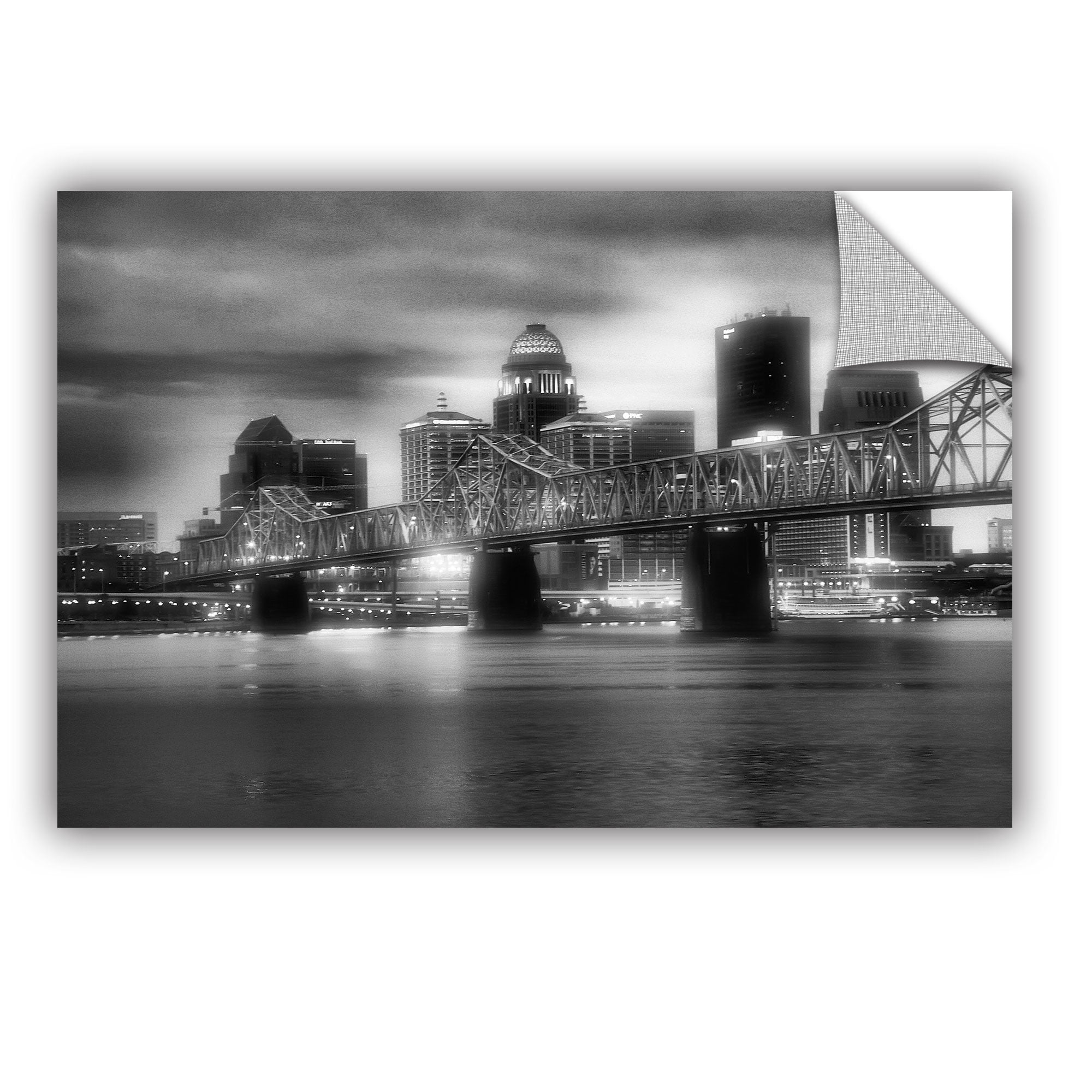 ArtWall Steve Ainsworth Gritty City Wall Art