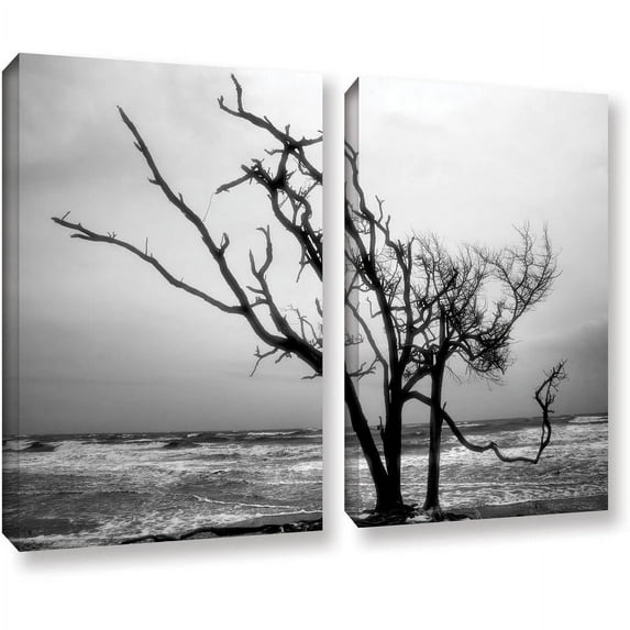 ArtWall Steve Ainsworth "Hanging on" 2-Piece Gallery-Wrapped Canvas Set