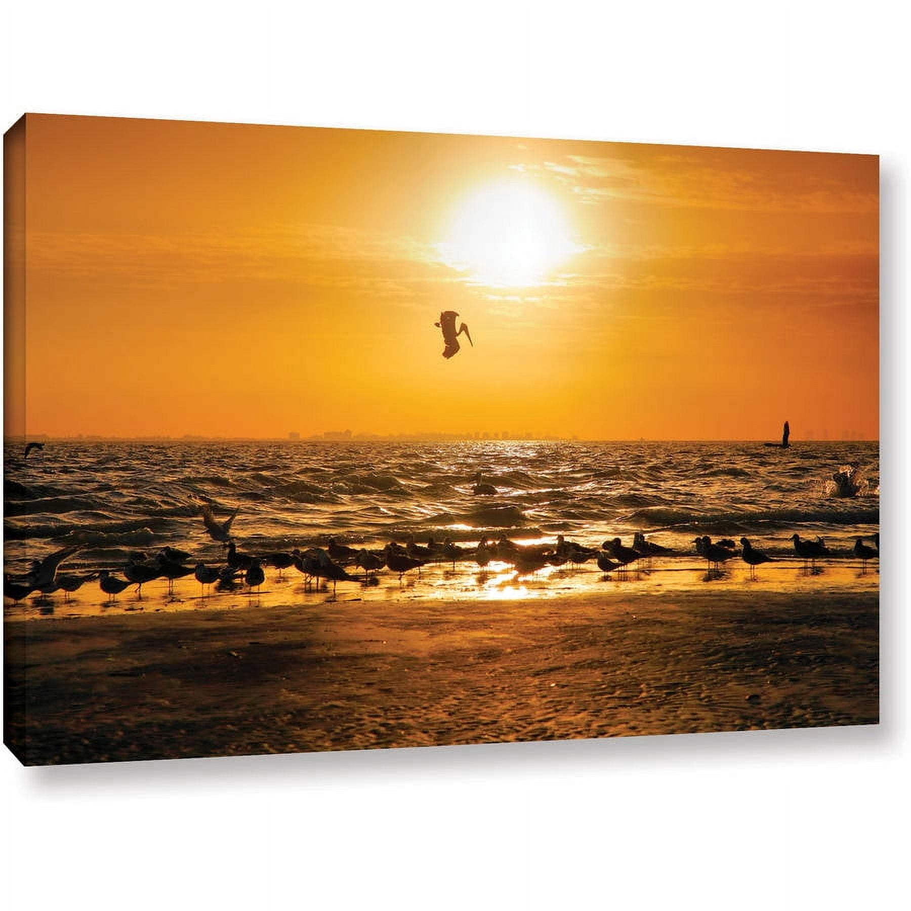 ArtWall Steve Ainsworth "In For the Landing" Gallery-Wrapped Canvas