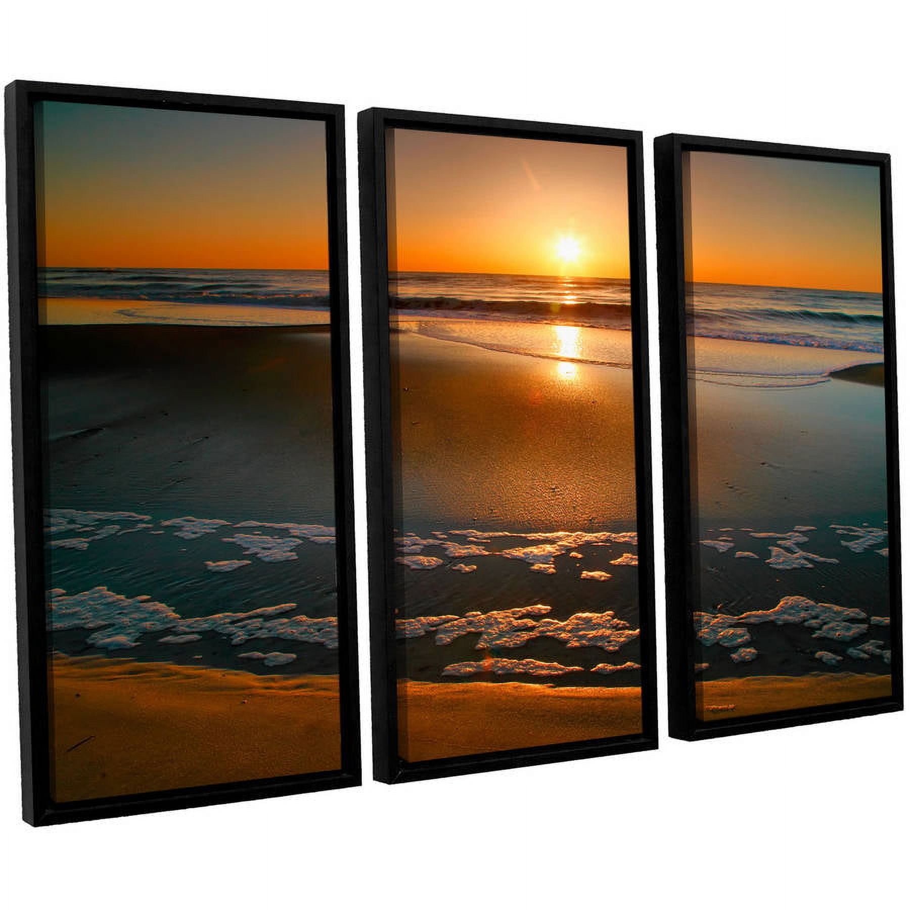 ArtWall Steve Ainsworth "Morning Has Broken" 3-Piece Floater-framed Canvas Set