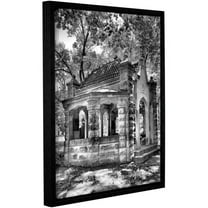 ArtWall Steve Ainsworth "Old Well House" Gallery-Wrapped Floater-Framed Canvas