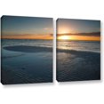 thumbnail image 1 of ArtWall Steve Ainsworth "Sanibel Sunrise II" 2-Piece Gallery-Wrapped Canvas Set, 1 of 2