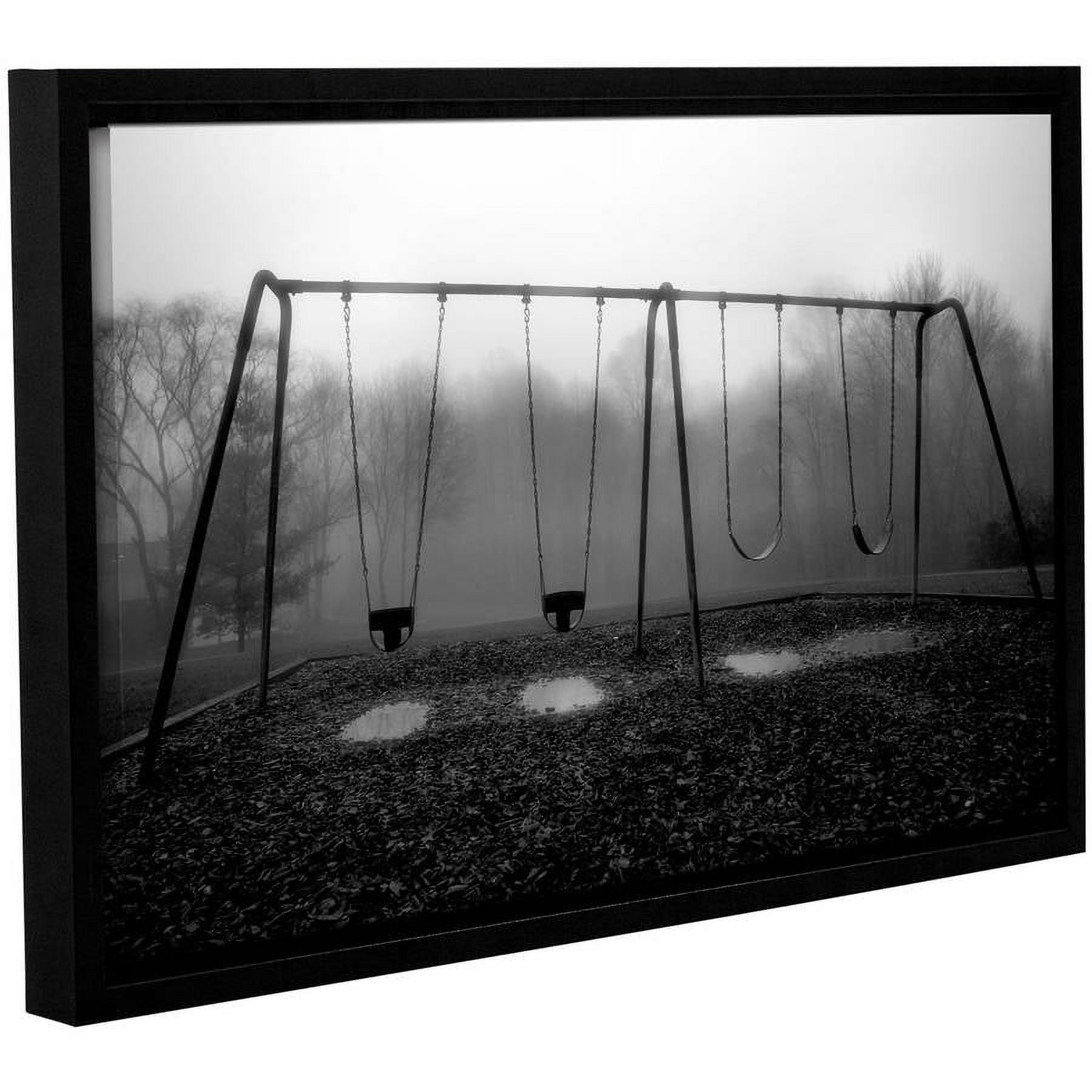 ArtWall Steve Ainsworth "Silent Swing" Gallery-Wrapped Floater-Framed Canvas