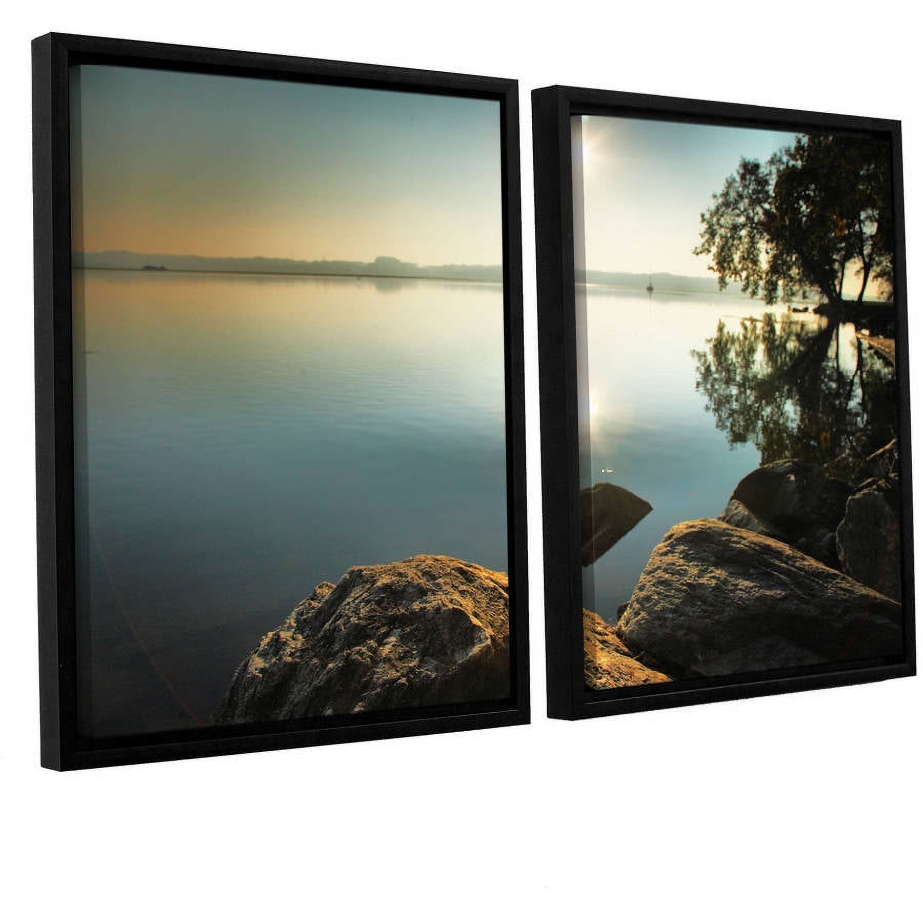 ArtWall Steve Ainsworth "Starting Over" 2-Piece Floater Framed Canvas Set