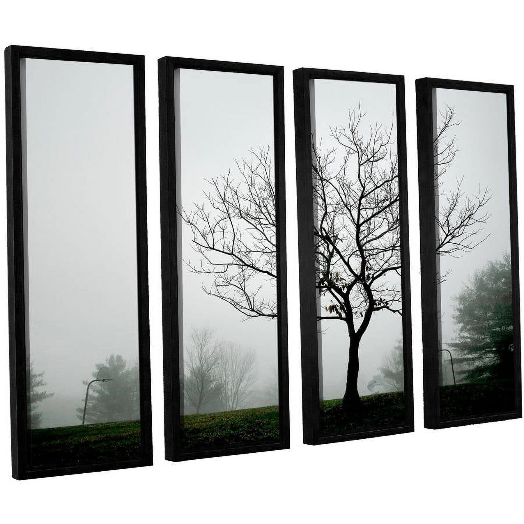 ArtWall Steve Ainsworth "The Presiding Officer" 4-Piece Floater Framed Canvas Set