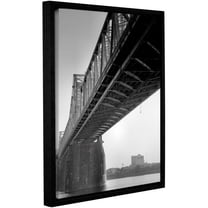ArtWall Steve Ainsworth "Under the Bridge" Gallery-Wrapped Floater-Framed Canvas