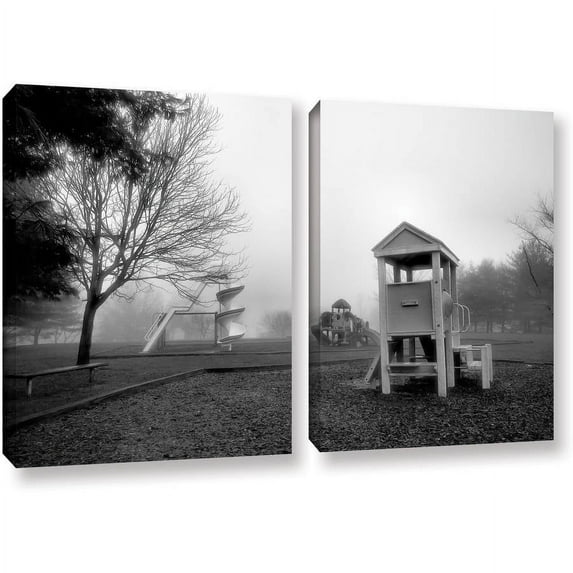 ArtWall Steve Ainsworth "Where Have All the Children Gone" 2-Piece Gallery-Wrapped Canvas Set