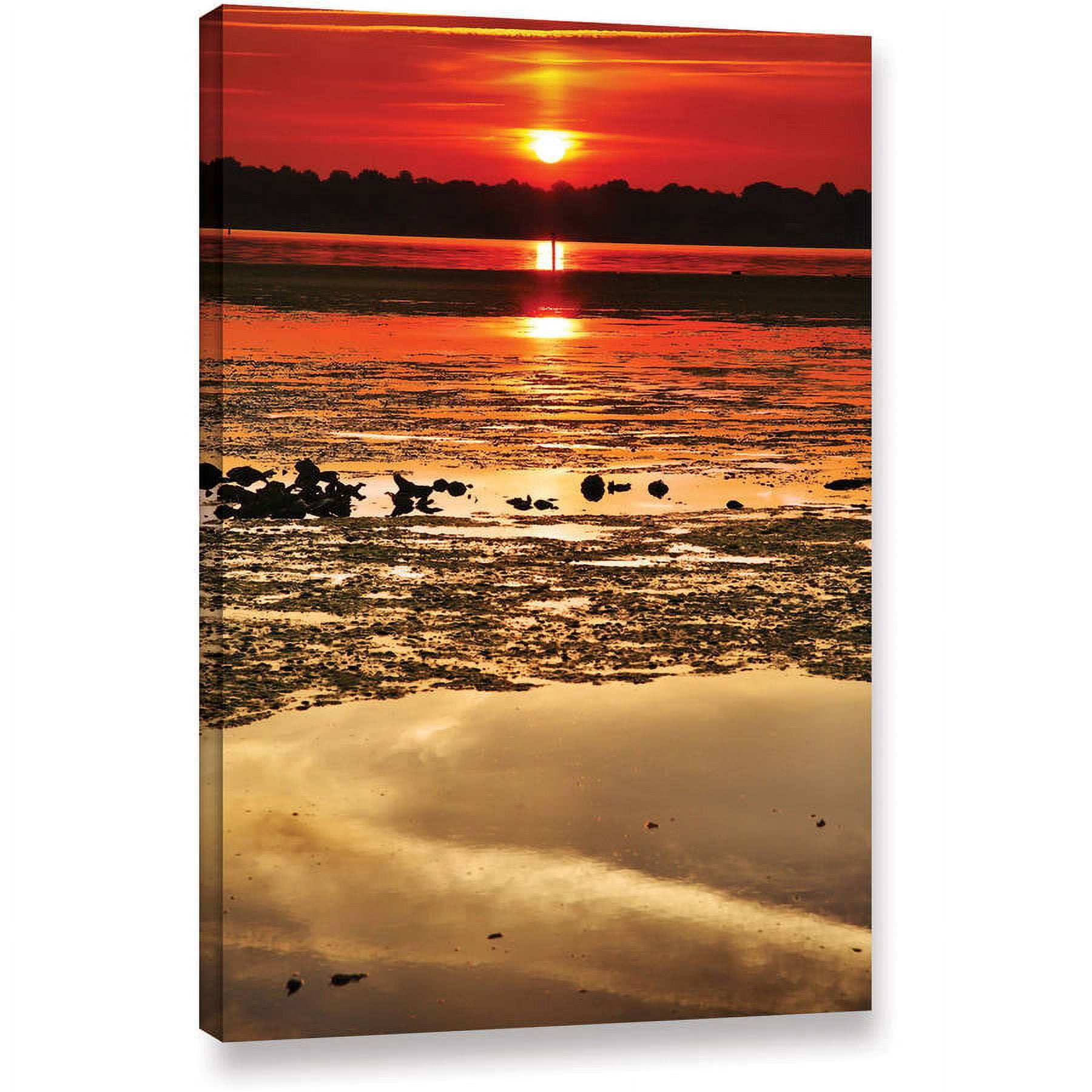 ArtWall Steven Ainsworth "Breaking Dawn" Gallery-Wrapped Canvas