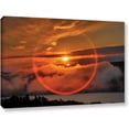 thumbnail image 1 of ArtWall Steven Ainsworth "Circle Around Sun" Gallery-Wrapped Canvas, 1 of 1