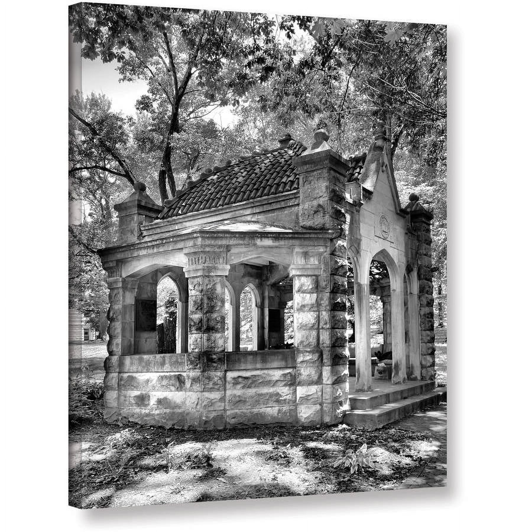 ArtWall Steven Ainsworth "Old Well House" Gallery-wrapped Canvas