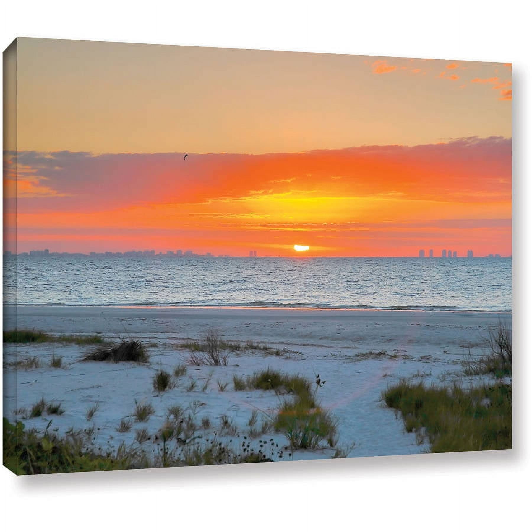 ArtWall Steven Ainsworth "Sanibel Sunrise IV" Gallery-wrapped Canvas