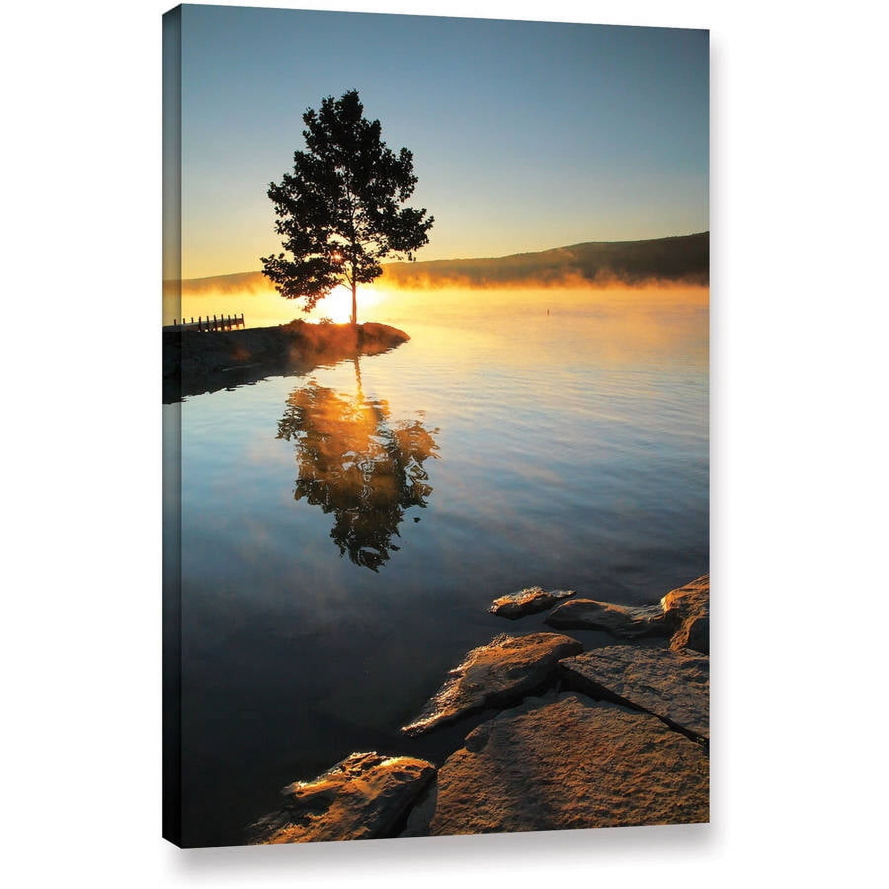 ArtWall Steven Ainsworth "Witness To The Dawn" Gallery-Wrapped Canvas