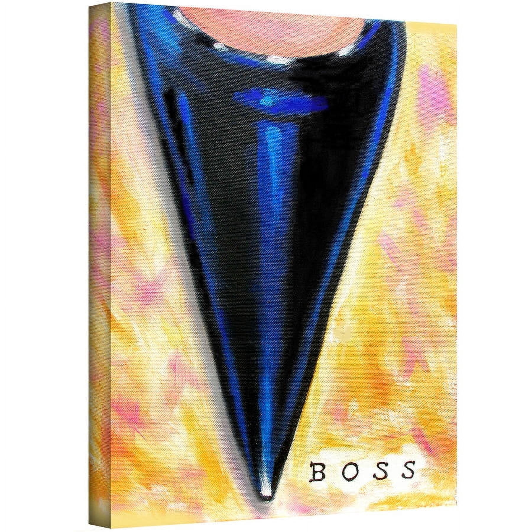 ArtWall Susi Franco "Boss" Gallery-wrapped Canvas