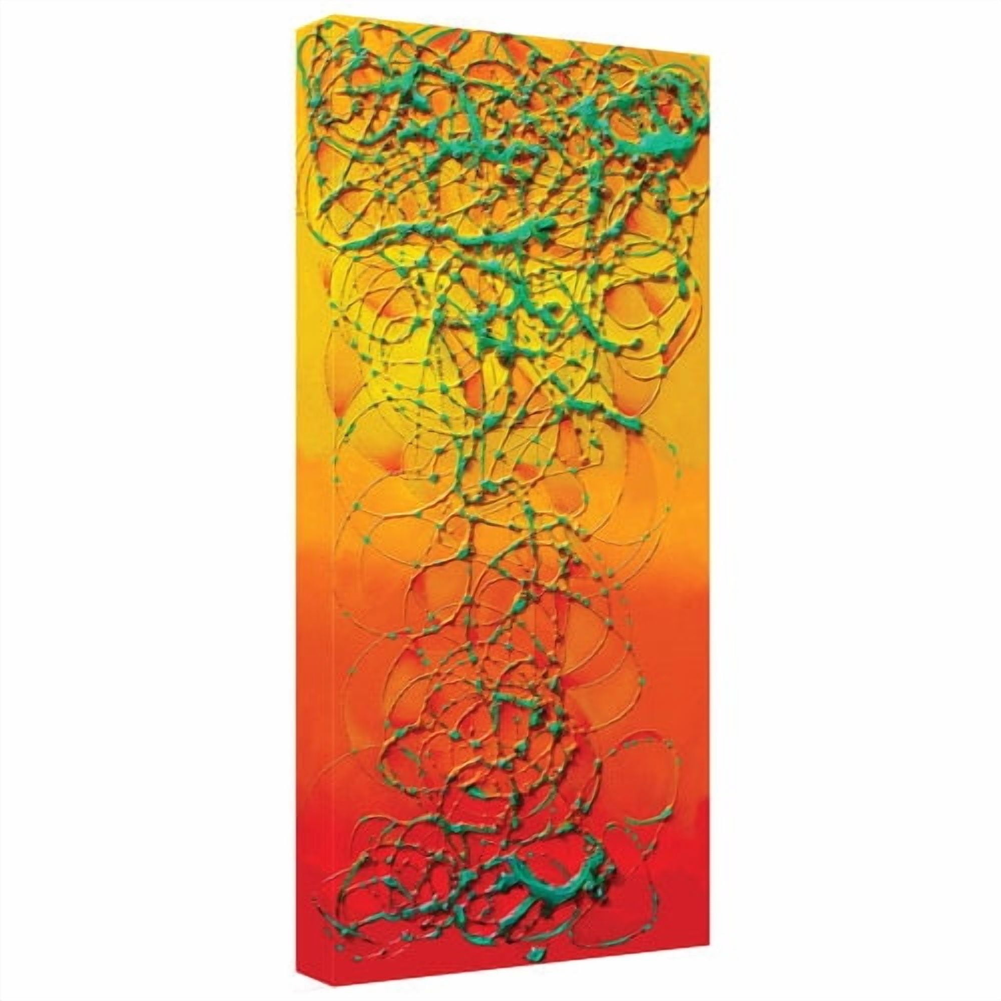 ArtWall Susi Franco "Excitement" Gallery-wrapped Canvas