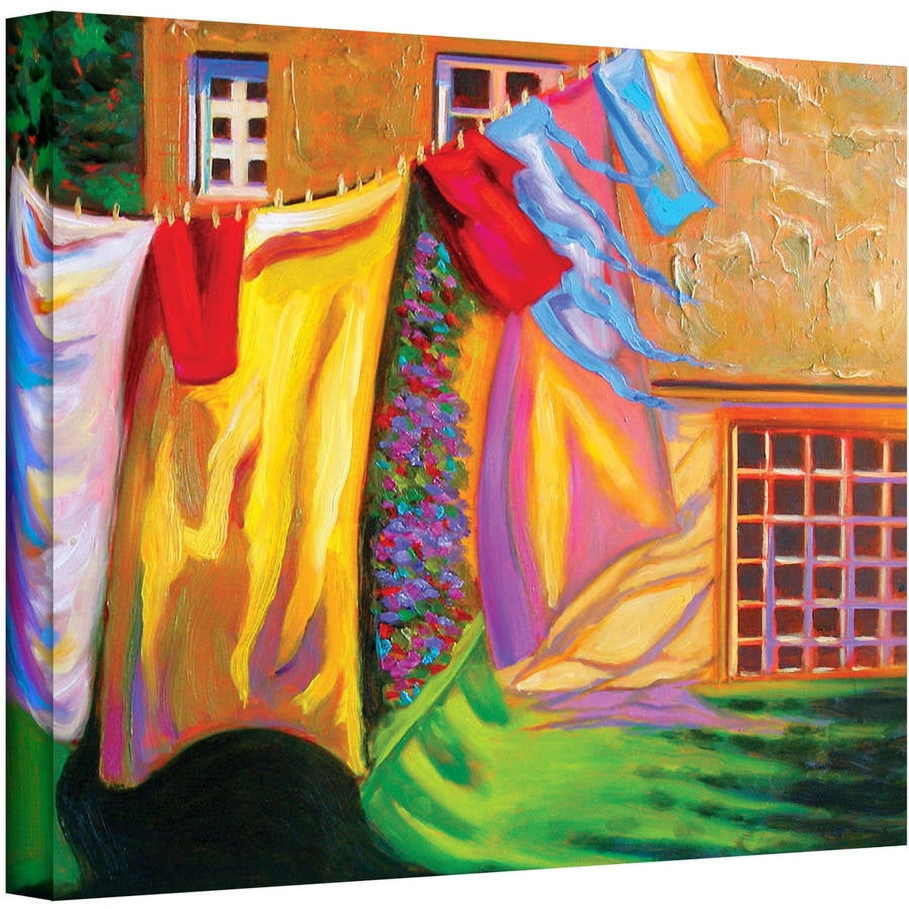 ArtWall Susi Franco "French Laundry" Gallery-wrapped Canvas