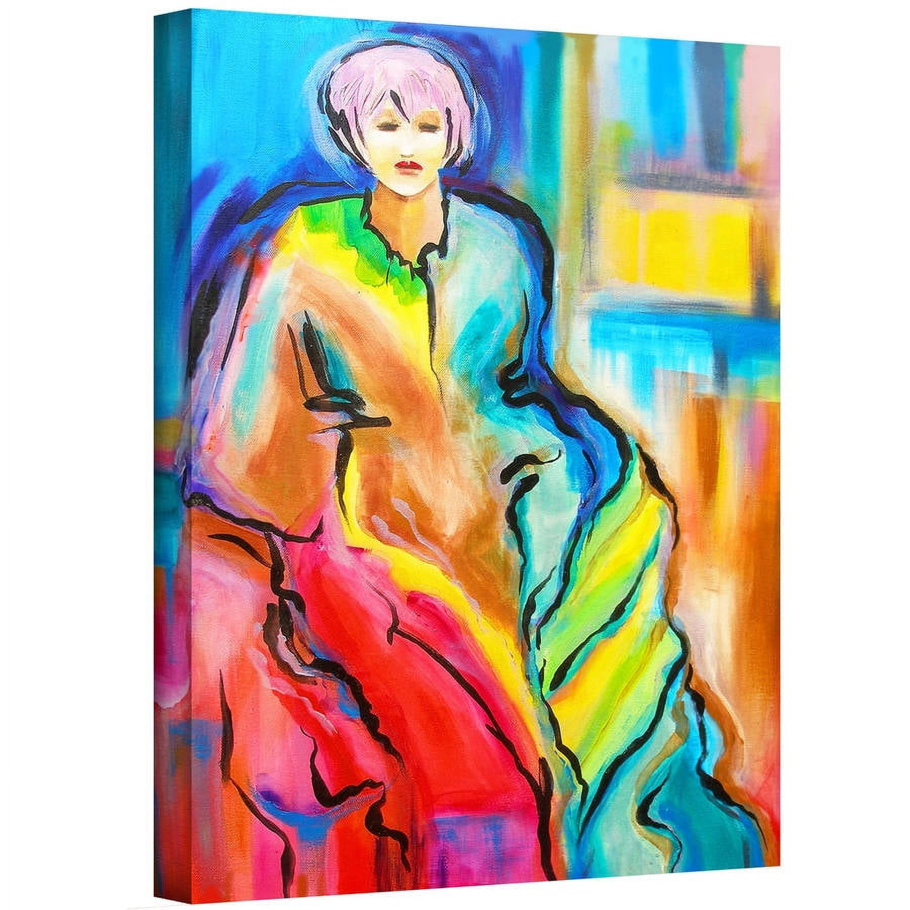 ArtWall Susi Franco "I am Queen" Gallery-wrapped Canvas