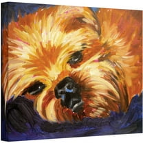 ArtWall Susi Franco "Mama It's been a Long Day" Gallery-wrapped Canvas