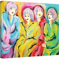 ArtWall Susi Franco "Mood Swings" Gallery-wrapped Canvas