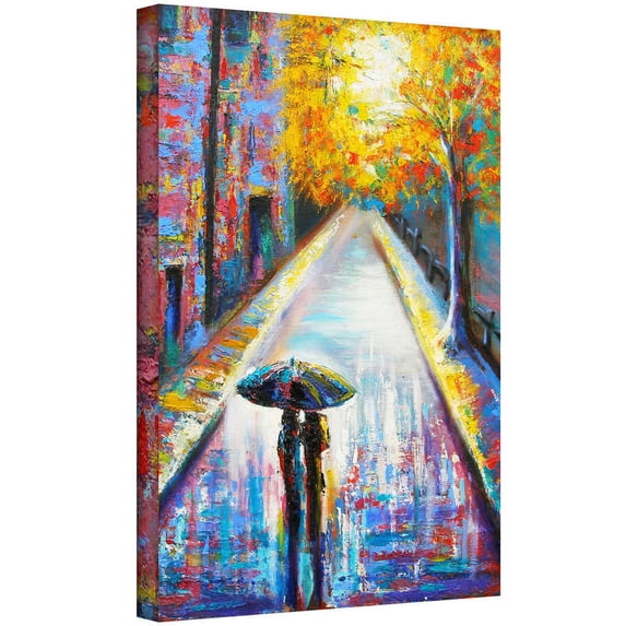 ArtWall Susi Franco "Paris Back Street Magic" Gallery-wrapped Canvas