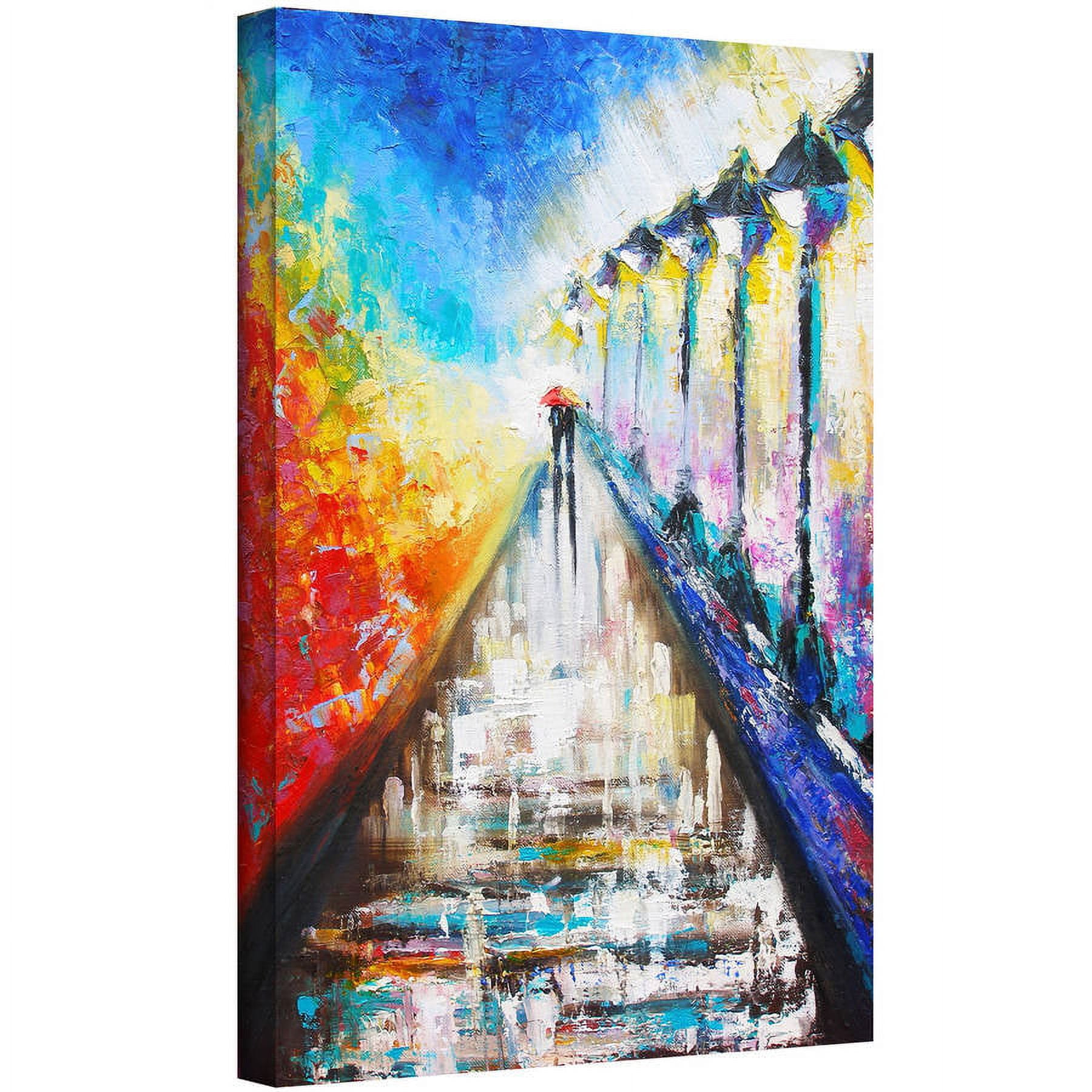 ArtWall Susi Franco "Paris Sweethearts" Gallery-wrapped Canvas