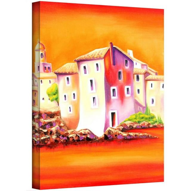 ArtWall Susi Franco "Sunset" Gallery-wrapped Canvas