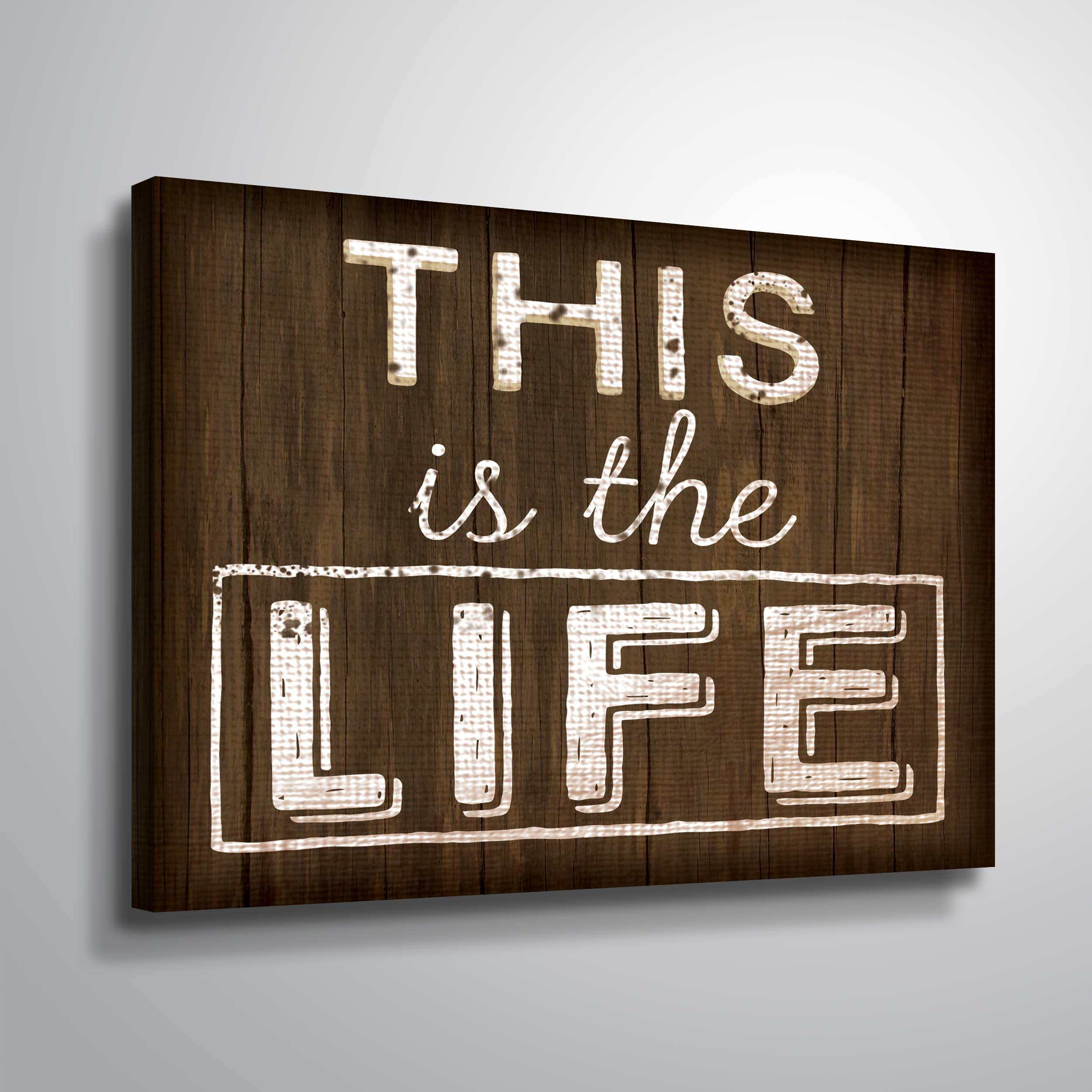 ArtWall This is the Life, Gallery Wrapped Canvas by Jennifer Pugh