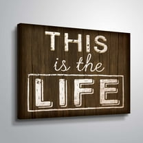 ArtWall This is the Life, Gallery Wrapped Canvas by Jennifer Pugh