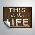 thumbnail image 1 of ArtWall This is the Life, Removable Wall Art Mural by Jennifer Pugh, 1 of 3