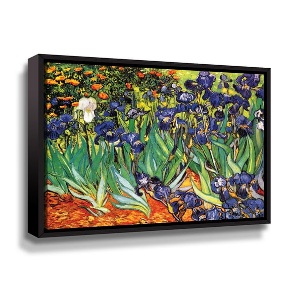 ArtWall Vincent Van Gogh Irises In The Garden Wall Art
