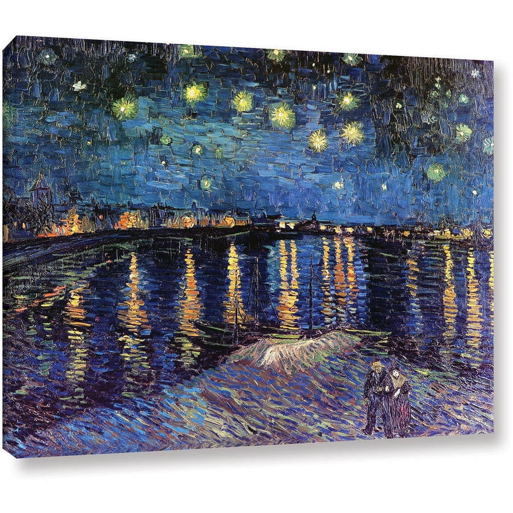 ArtWall Vincent van Gogh "Peonies and Roses" Wrapped Canvas