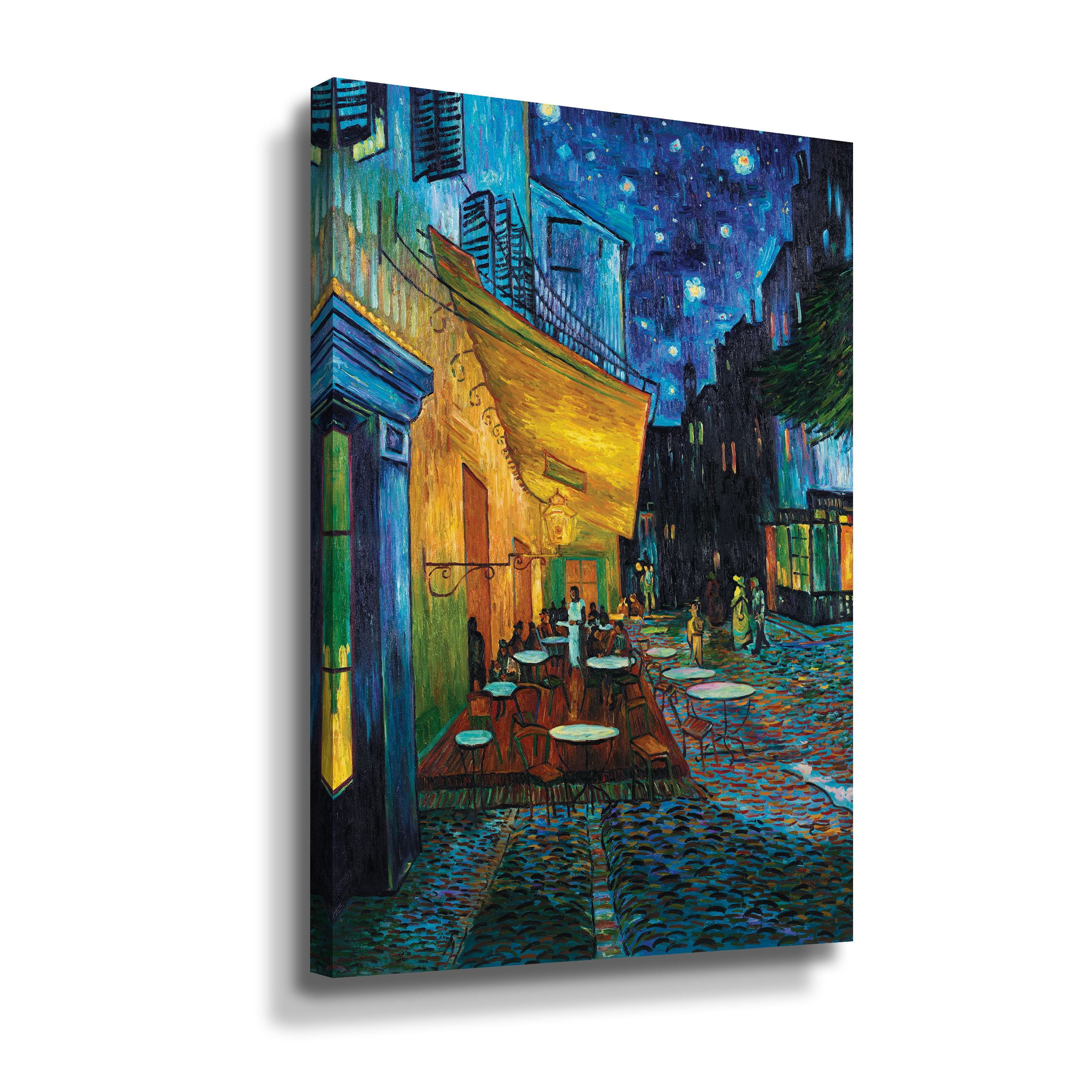 ArtWall Vincent van Gogh The Cafe Terrace on the Place du Fourm, Arles Wall Art