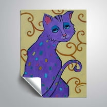 ArtWall Violet, Removable Wall Art Mural by Holly Wojahn