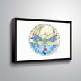 thumbnail image 1 of ArtWall Vision Mandala, Gallery Wrapped Floater-framed Canvas by Lorri Hanna, 1 of 3