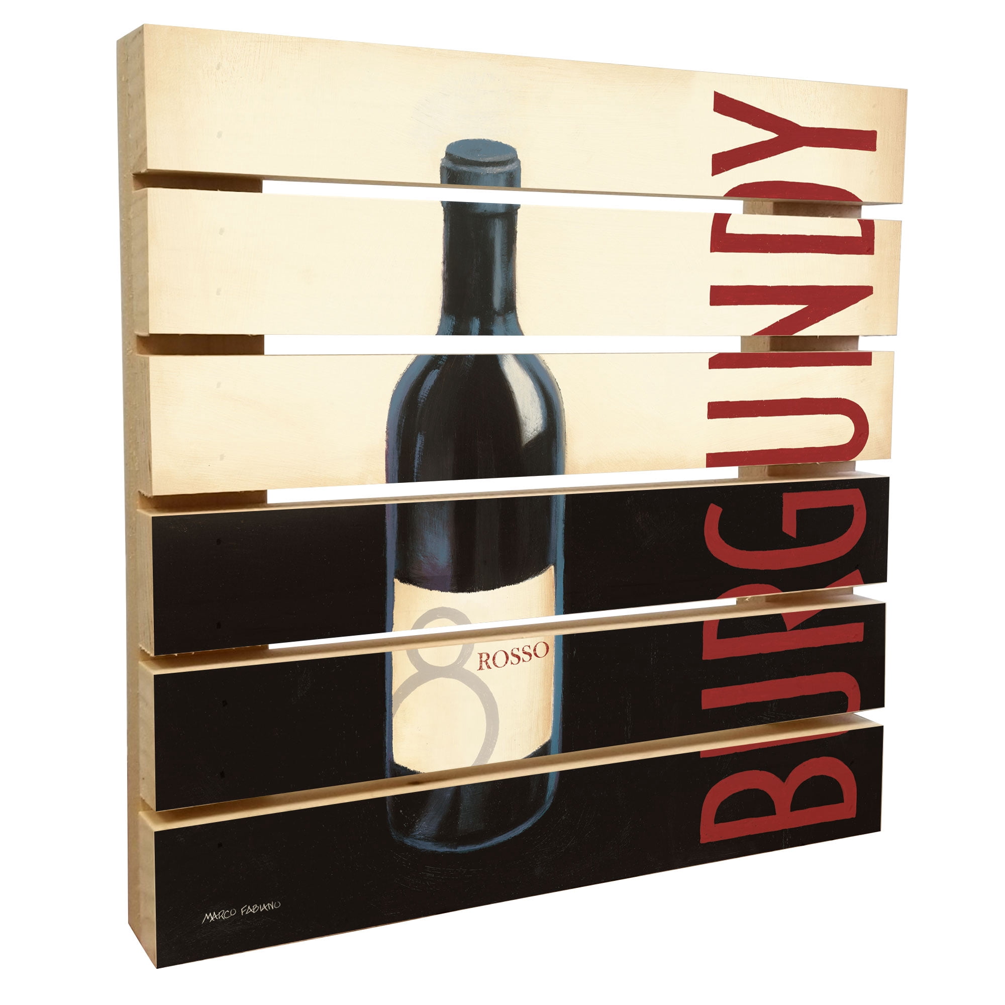 ArtWall's Vin Moderne 2 Rustic Pallet Wall Art