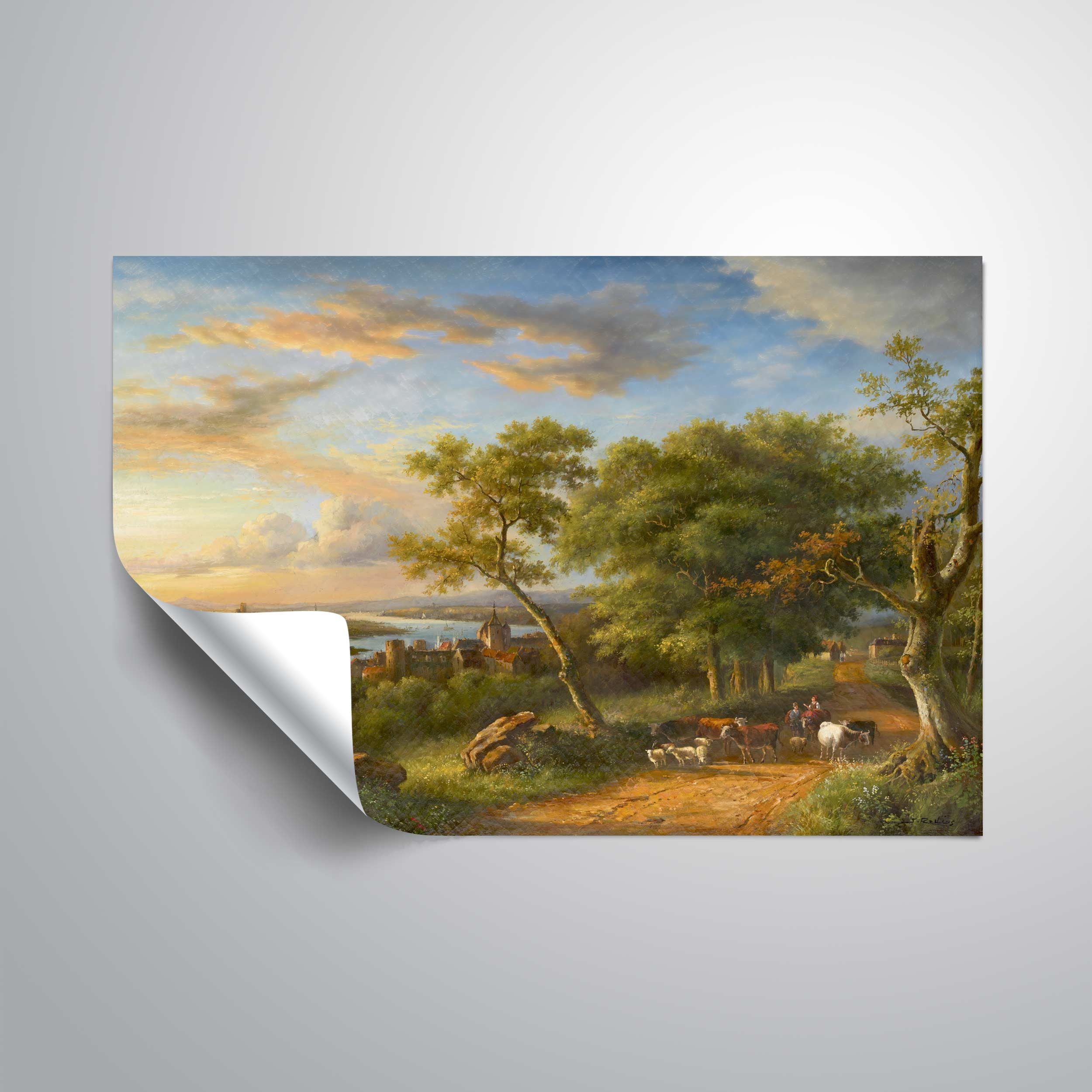 ArtWallHeading Home, Removable Wall Art Mural by David Rollins