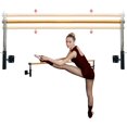 thumbnail image 1 of Artan Balance Ballet Barre Wall Mounted for Kids & Adults - Home or Studio Dance Training, Yoga, Stretching & Pilates, 5 Ft Long, 1 of 6
