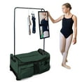 thumbnail image 1 of Artan Balance Rolling Dance Duffel Bag 28" - Compact and Lightweight Trolley, Green, 1 Pc, 1 of 8
