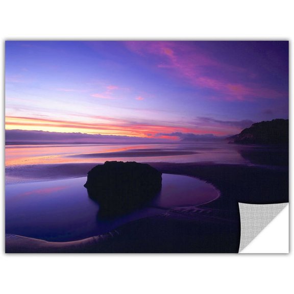 Artapeelz Dean Uhlinger "Bandon Beach Twilight" Removable Wall Art Graphic
