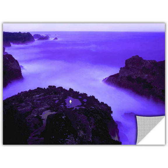 Artapeelz Dean Uhlinger "Dawn And Moonlight" Removable Wall Art Graphic