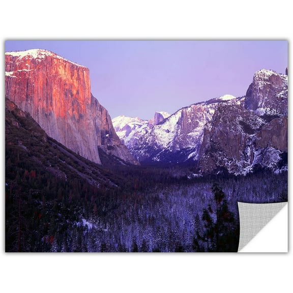 Artapeelz Dean Uhlinger "Yosemite Valley Winter" Removable Wall Art Graphic