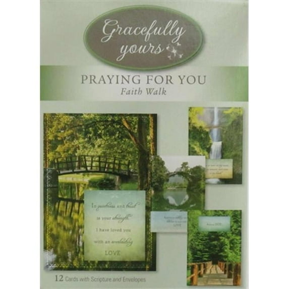 Artbeat Of America Card Boxed Pray For You Faith Walk No. 122 Box Of 12