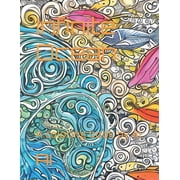 Artbooks by AI Infinite Ocean A coloring book by AI Paperback