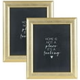 thumbnail image 1 of Artbyhannah 2 Pack 8x10 inch Picture frames Set, Ornate Gold Photo Frame Set for Valentine's Day Tabletop Display Wall Mounting, Photo Frames for Wedding Home Decor, 1 of 10