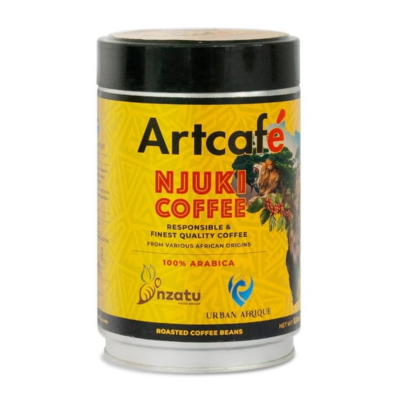 Artcaf Njuki 100% Premium Arabica Roasted Coffee Beans 250g Can